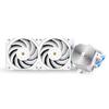 THERMALRIGHT Frozen Edge 240 White Liquid CPU Water Cooler with 120mm PWM 240 White Cold Row Integrated Water Cooler Heatsink for Intel Fan,