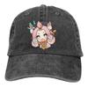 Pure Color Dad Hats Chibi Diona Women's Hat Sun Visor Baseball Caps Genshin Impact Game Paimon Peaked Cap
