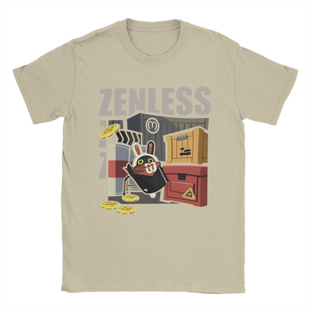 ZENLESS ZONE ZERO EOUS Одежда для фанатов игры Футболка Мужская Женская Новинка Хлопок Графический принт Одежда