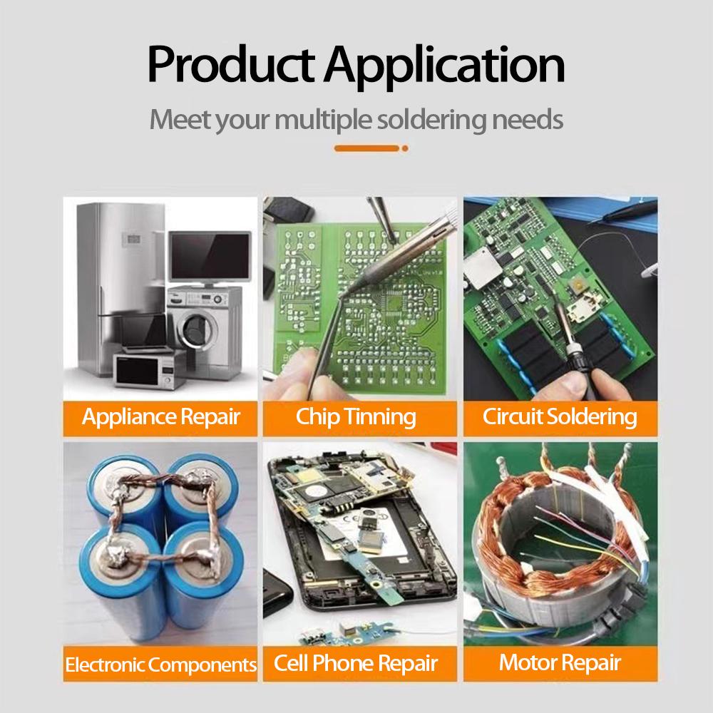 Бессвинцовая желтая флюсовая паяльная паста для прочной, легкой сварки и проводимости олова