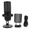 Gaming Microphone Quick Mute RGB Color Light USB PC Condenser Mic with Pop Filter Shock Mount