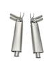 Stainless Steel Rear Exhaust Tailpipe Cover for Mercedes-Benz G63 Modification