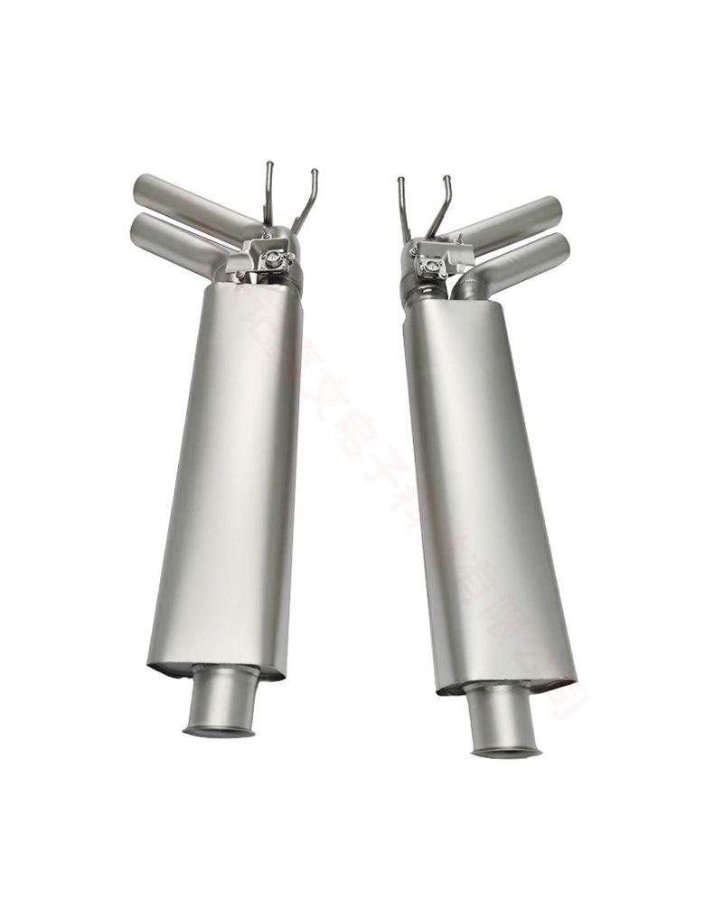 Stainless Steel Rear Exhaust Tailpipe Cover for Mercedes-Benz G63 Modification
