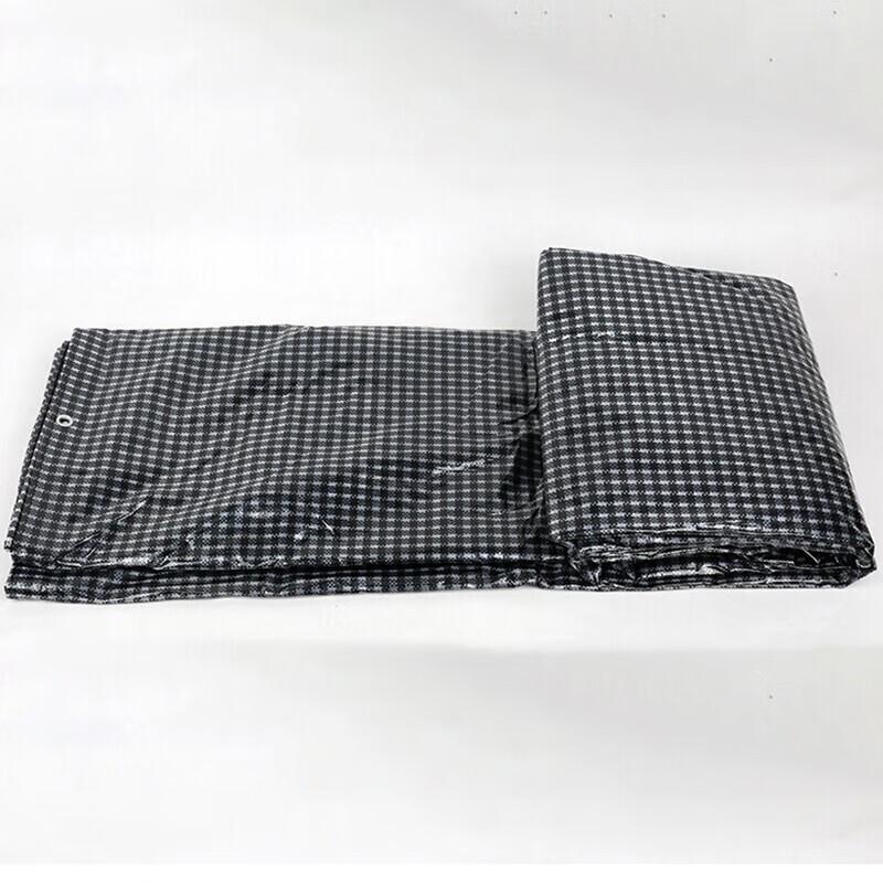Sheng Kaixuan Outdoor Rainproof Black Grid Tarpaulin