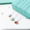 Necklace Double Heart Clavicle Chain Fashionable and Versatile Love Necklace