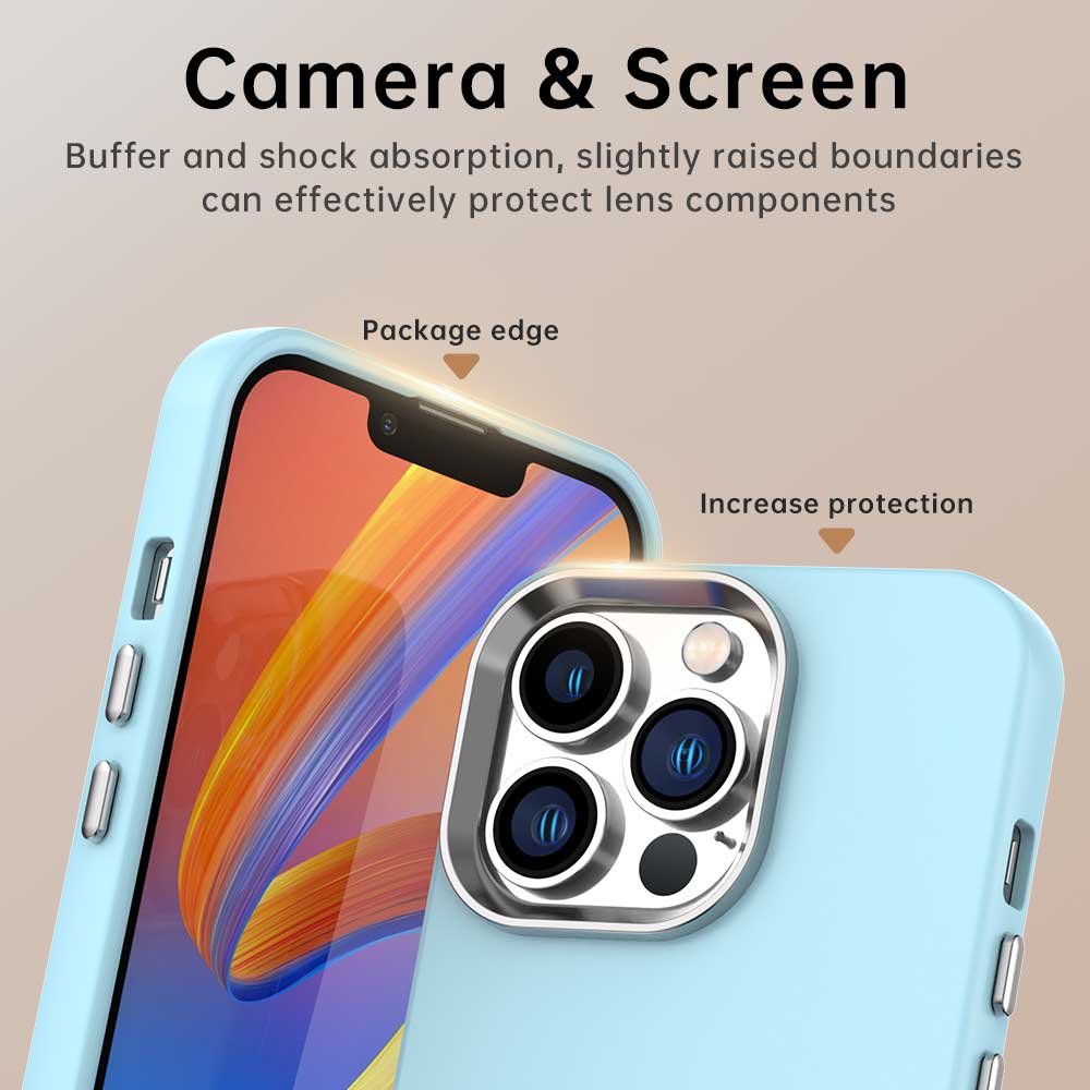 For iPhone 12 Pro Max Case TPU+TPE Anti Drop Protection Phone Cover