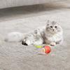 Интерактивная игрушка для кошек, катящийся мяч, забавная портативная автоматическая электрическая тизерша для кошек