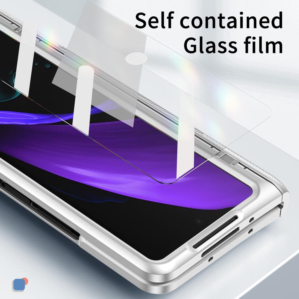 Full Body Front Glass Film Case for Samsung Galaxy Z Fold 3 4 5G Fold5 Fold4 Fold3 Fold 2 5 Fold2 Zfold3 Phone Accessories Cover