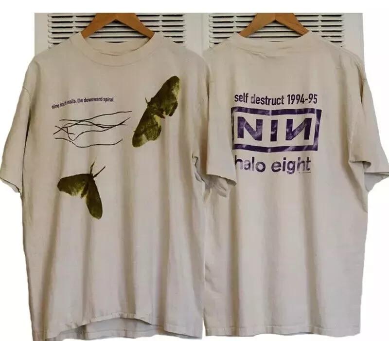 Nine Inch Nails The Downward Spiral Album From 1994 Sand 2 Side Unisex Tshirt