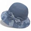 New Stylish Bucket Hat Cotton Sun Protection Fisherman Cap Versatile Breathable Hats for Women