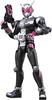 Пластиковая модель стандартного Kamen Rider BAS5056762 с подъемом фигуры Zi-O с цветовой кодировкой
