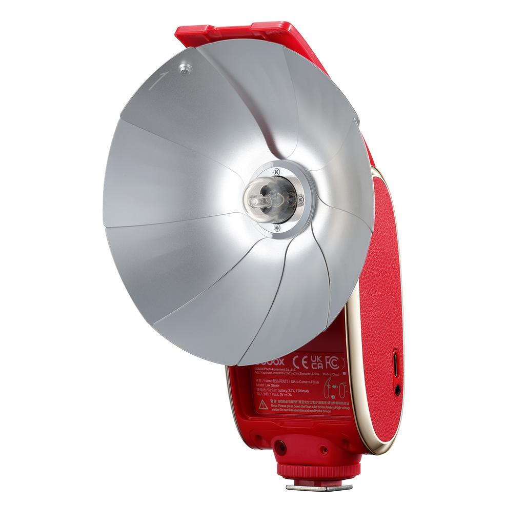 Godox Lux Senior Retro Camera Flash GN14 Color Temperature 6000K Auto & Manual Flash Modes 11-164