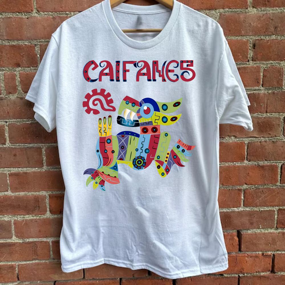 Новый! Хлопковая футболка группы Caifanes Унисекс Концертная S до 5XL MQ171 Унисекс Футболка