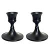 Stylish Alloy Horn Shaped Candle Holder Stand Functional Decoration for Various Settings Modern Designs,Stable Structure