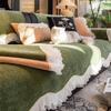 New French Sofa Cushion, Light Luxury, High-end Sense, Universal In All Seasons, Special-shaped Irregular Non-slip Cover, Cover Cloth Towel