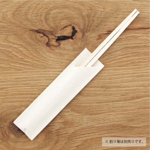 Упаковка для палочек Daikoku Kogyo, Натуральная, Прибл.. 3,5 x 13,5 см, Неотбеленный, Однотонный, 6155, Упаковка 500 шт.
