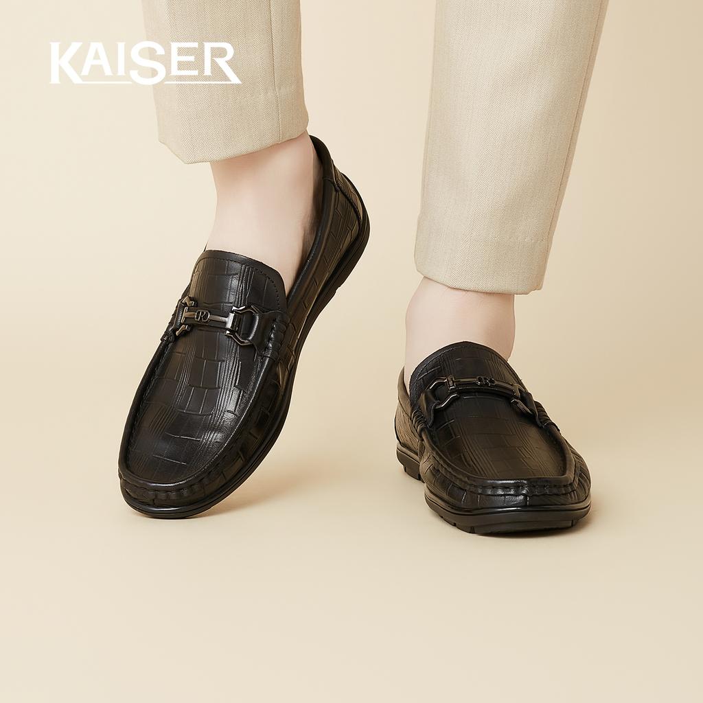 Caesar Genuine Leather Bean Shoes