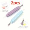 Xiaomi 2pcs Dual-Purpose Needle Threader & Thread Picker, Portable with Case, Easy-to-Use for Seniors