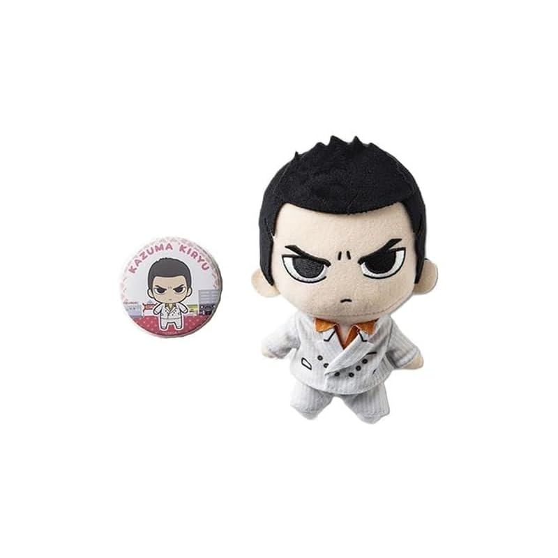 Набор плюшевой игрушки и значка Yakuza 0: Казума Кирю