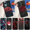 Чехол-цветок Красная Роза для Honor 200 Pro 50 70 90 X9a X8a X8 X9 X8b X9c X9b Honor Magic 7 Pro 5 6 Lite