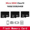 Карта памяти Micro SD TF 16 ГБ/32 ГБ/64 ГБ Класс 10 Micro SDHC для автомобильного видеорегистратора, камеры, смартфона, игры