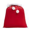 Christmas Velvet Santa Claus Bag 12 X 16/20 X 28 Inch Large Santa Gift Sack with Drawstring Holiday Gift Bag for Present Toys Xmas Party Supplies