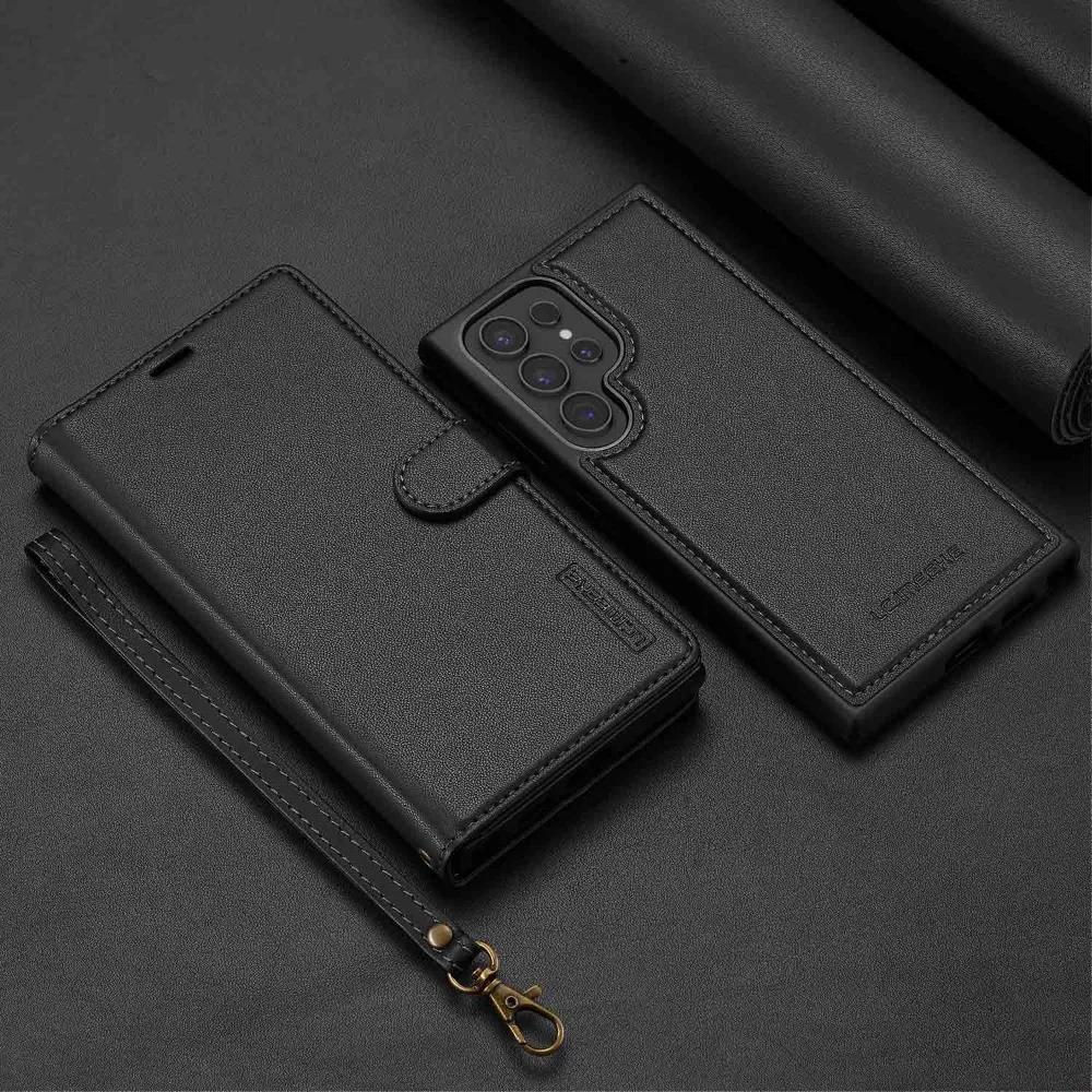 Съемный чехол-кошелек для Samsung Galaxy S25 Ultra S24 FE S21 S23 S22 Plus A55 A54 A35 A16 A15 A14 A36 A56 чехол-держатель для карт