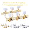2Pcs/Set Machine Heads Machine Head Tuners Keys Guitar String Tuning Pegs  Stringed Instruments