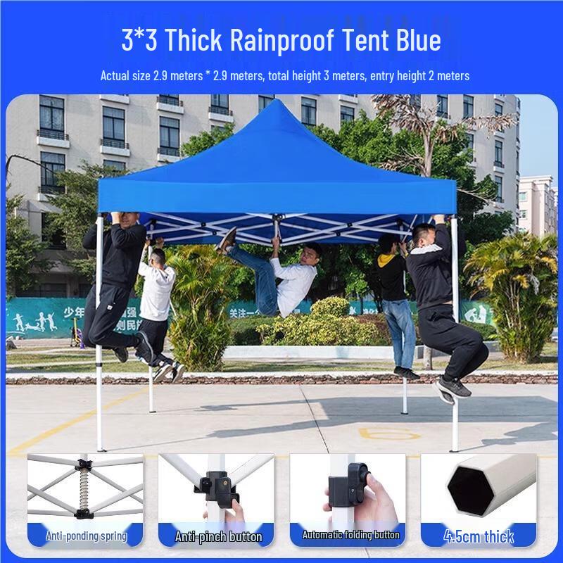 Heavy-Duty Folding Outdoor Pop-Up Canopy