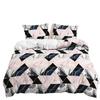 Quilt Cover Geometric Lines Modern Minimalist Style Digital Printing Three-Piece Bedding