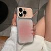 Чехол с блестками, большим прозрачным окном и градиентом для For Iphone 17 16 1 Pro Max 14 13, Защита камеры, Блестящий, Цветной, Ударопрочный чехол
