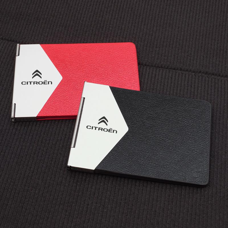AQE3 Car Driver License Cover ID Card Wallet Accessories For Citroen C3 C5 C5X C4 e-C4 X e-C3 Berlingo C-Elysee C1 C-Crosser C6 C2