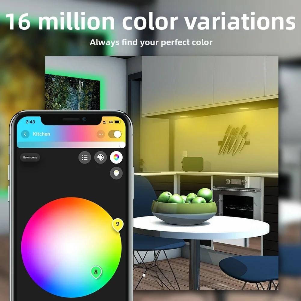 Умный светодиодный контроллер ДЛЯ ZIGBEE 3.0 5 в 1 RGB CCT RGBW Контроллер светодиодной ленты с поддержкой голосового управления и управления через приложение