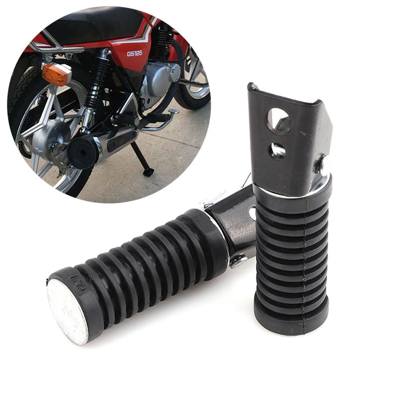 1 Pair Rear Footrests Foot pegs FootPeg Pedals For Baja Mini Bike Suzuki GS125 GN125 Motorcycle Accessories