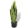 VidaXL Artificial Plant with Pot Sansevieria 65 Cm Green