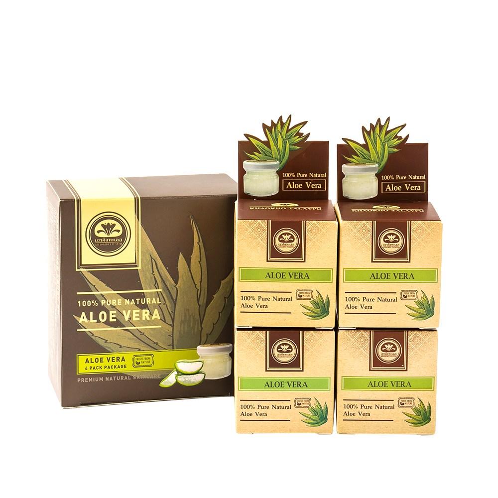 Kaoko 100% PURE Aloe Vera Soothing Gel Concentrate, 25ml, 4 Units