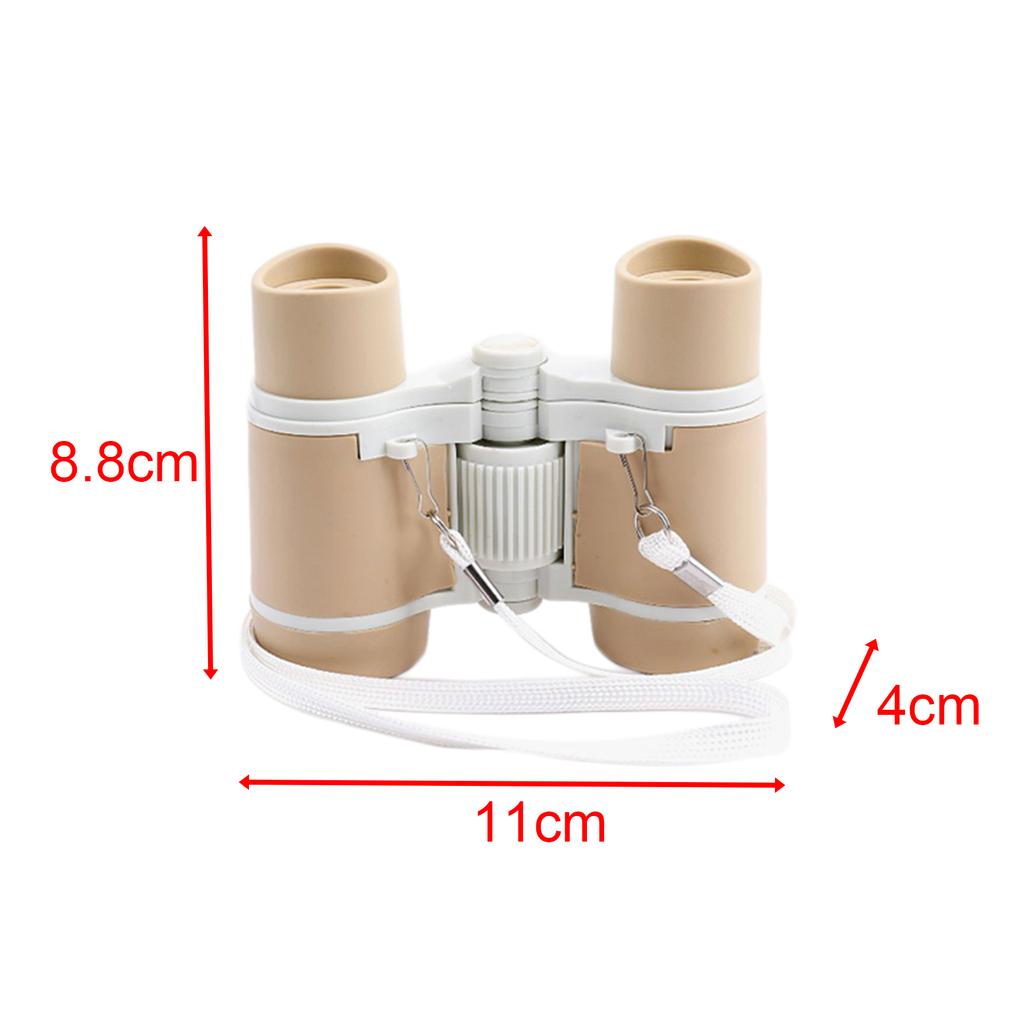 Бинокль для джунглей, увеличительное стекло, портативная детская увеличительная игрушка, противоударный телескоп для подарков на день рождения для походов