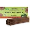 Bless-French-Vanilla-Incense-Sticks 100%-Natural-Handmade-Hand-Dipped-Incense-Sticks Organic-Chemicals-Free for-Purification-Relaxation-Positivity