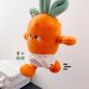 Running Carrot Rabbit Plush Toy Cartoon Animal Stuffed Doll Kids Gift Birthday