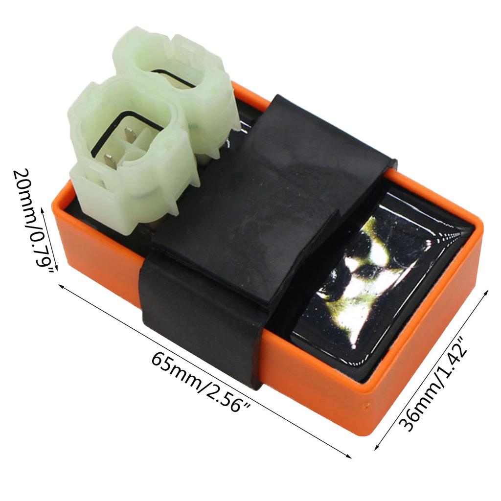 Starter Solenoid Relays 6 Pin AC CDI Box for GY6 50cc /125cc/150cc ATV Scooter Moped Go Kart
