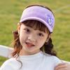 Toddler Sun Protection Cap With Breathable Polyester And Curved Visor For Outdoor Travel And Cycling