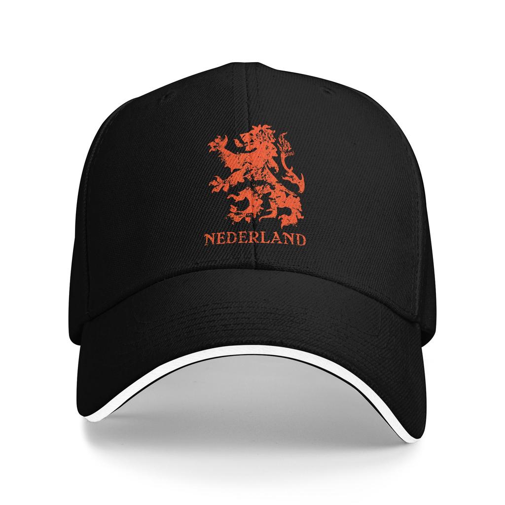 Netherlands Nederland Dutch Lion Casual Baseball Cap Outdoor Sports Hip Hop Hats Summer Female Male y2k Cute Snapback Cap