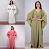 European & American Style Beach Dress: Loose, Long, Vacation Robe & Bikini Cover-Up for Women