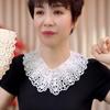 Lace Ladies Hollow Kapok Silk Shawl Summer Sun Protection Fake Collar Versatile