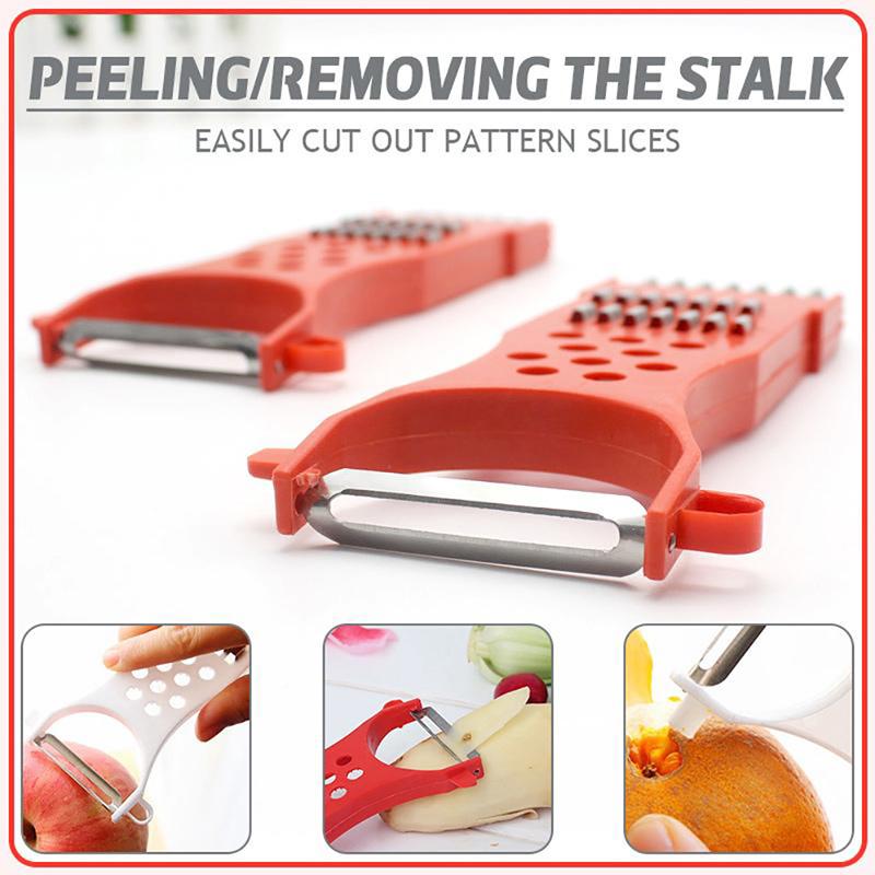5-In-1 Peeler Grater Multipurpose Household Vegetable Garlic Potato Slicer Grind