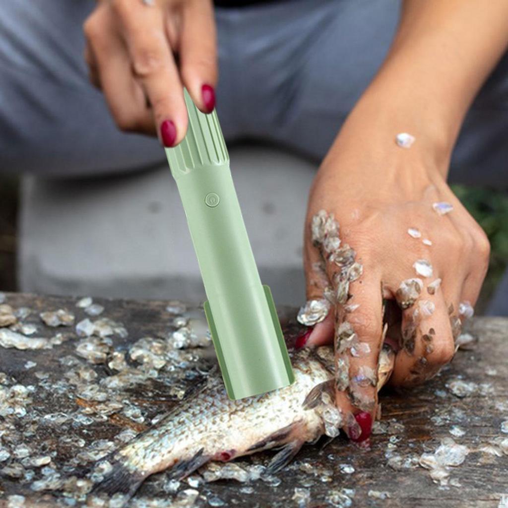 Электрическая рыбочистка Инструмент для чистки рыбы Удалитель чешуи для морепродуктов