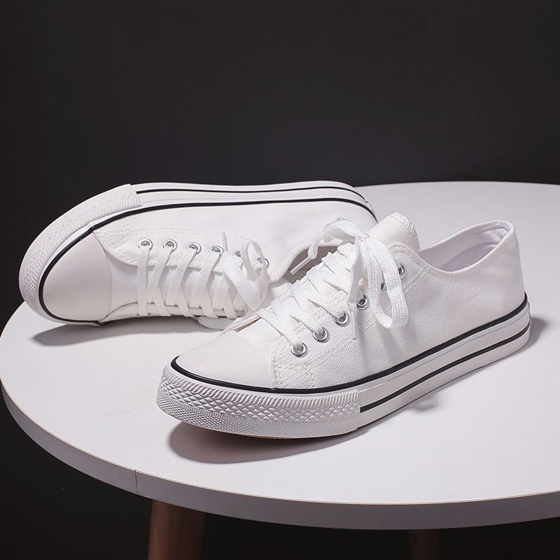 Женская обувь. Парусиновая обувь. Туфли Ins Tide. Женские низкие кеды. Студенческая спортивная повседневная обувь для скейтбординга.