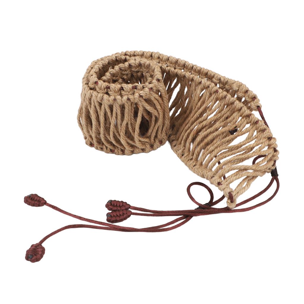 Steel Tongue Drum Braided Rope Wrapped Noise Cancelling Decorative Ethereal Drum Woven Rope