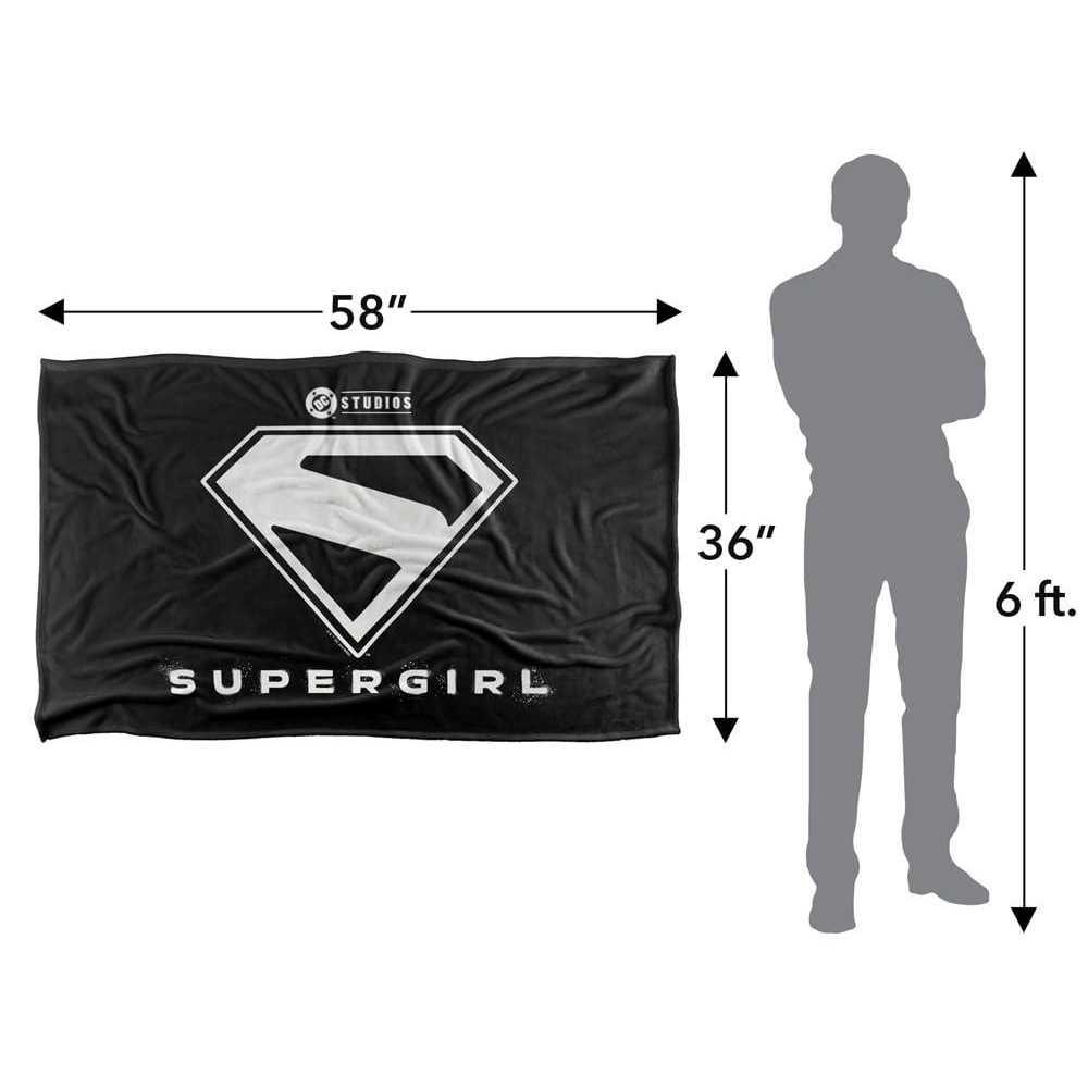 Supergirl 2026 Shield Soft Touch Blanket