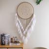 Lace Flower Dreamcatcher Wind Chimes Indian Style Feather Pendant Dream Catcher Creative Home Hanging Decoration